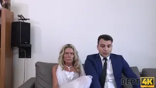 Blonde MILF Settles Debt With Passionate Reality Encounter