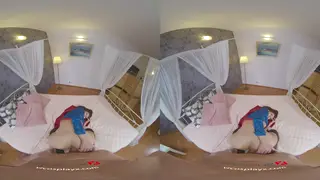 Brunette Cosplayer Sucks Cock in POV Virtual Reality