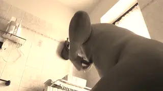 Solo Guy Jerks Off Until He Shoots on His Stomach