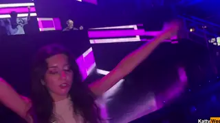 Teen Couple Fucks Hard in Nightclub Toilet POV