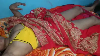 Indian Wife Cheats While Husband Remains Present