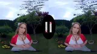 Blonde Cosplayer Enjoys Anal in VR POV