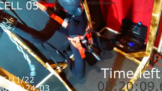 European Teen Endures Bondage Milking Machine Session