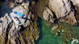 Tourist Squirt Multiple Times While Fingered Outdoors