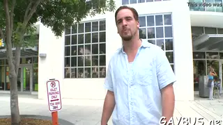 Muscular Man Receives Bareback Anal After Deep Blowjob