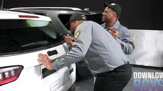 Muscular Hunk Caught Jerking Gets Double-Teamed by Police