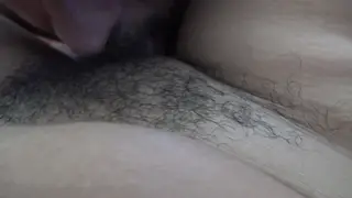 Hairy MILF Demands Oral Worship From Lover