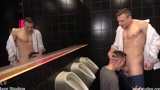 Smooth Twinks Swap Oral and Rim Before Raw Fuck