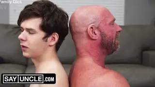 Stepdad Coach Breeds a Slim Twink After Yoga