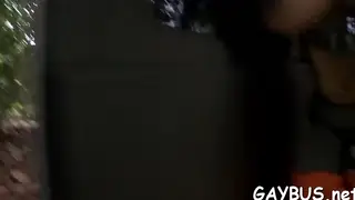 Black Hunk Receives Facial After Intense Blowjob Session