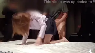 Thai Amateur Takes Creampie Outdoors in Cuckold Scene
