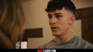 Blonde Stepdaughter Services a Stranger