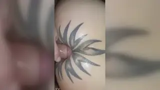 Tattooed Guy Takes Him Outside for Public Sex