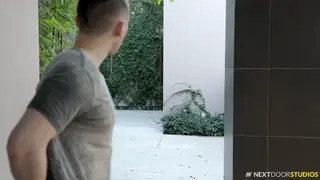 Muscular Latino Neighbour Drops By for Rough Oral and Hand Play