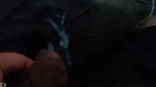 Solo Guy Strokes to Cumshot in Short Clip