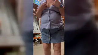 Busty Mature Woman Flashes and Toys Herself in Parking Lot