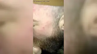 Bearded Bear Swallows Load After Passionate Oral Service