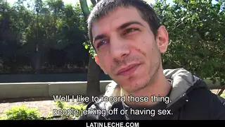 Latina Hunk Joins Hairy Bear Orgy and Threesome