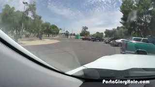 Stranger Sucks Cock at Outdoor Gloryhole by Lake