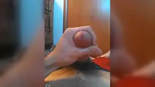 Solo Amateur Works His Cock in Short Clip