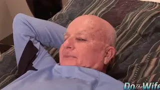 Blonde Wife Takes Another Man With Husband Watching