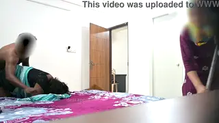 Maid Uniform Roleplay Ends With Her Partner Nearby