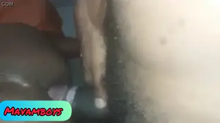 Stepdad Receives Oral Service Before Sharing His Friend