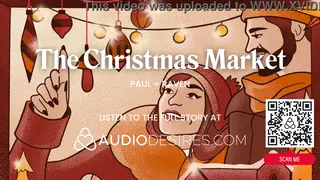 Couple Risks Public Sex at a Festive Holiday Market