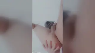 Chubby Femboy Teases Big Ass in Bedroom