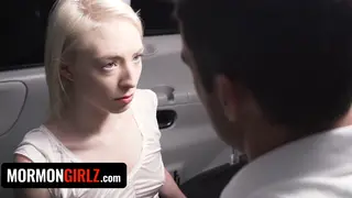 Blonde Virgin Cheats Before Wedding in 69
