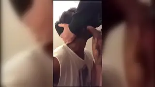 Amateur Deepthroat Session Pushes Gag Reflex to the Limit