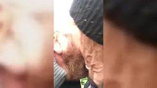 European Muscle Hunk Worships Massive Cock with Oral Skill