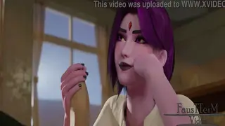 Curvy Teen Gives Deep Blowjob With Eager Rhythm