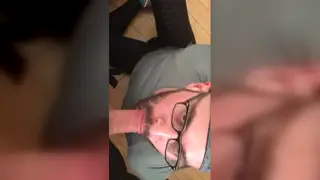 Mature Daddy Takes a Deep Blowjob Outdoors