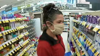 Brunette MILF Flashes Curves in Public Compilation