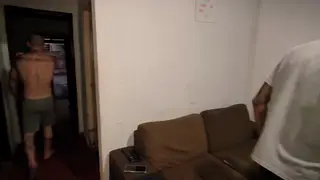 Petite Girlfriend Takes Double Penetration for Birthday