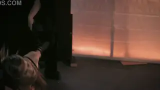 Brunette Ninja Delivers a Stealth Blowjob
