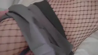Voluptuous Student Endures Spanking From Teacher After Class