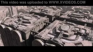 Padmé Cosplay Femdom Controls Submissive Partner