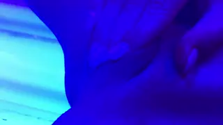 Slender Amateur Teases Herself While Tanning Nude