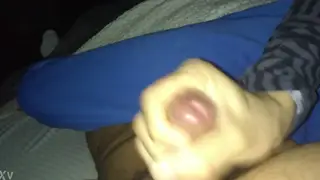 Chubby Guy Jerks Off Until He Explodes