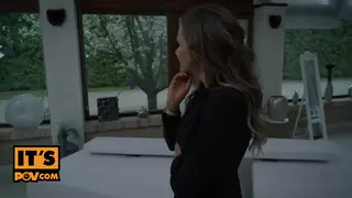 Petite MILF Takes Anal POV in Lingerie