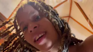 Ebony Latina Begs for Her Boyfriend's Cock in Missionary