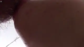 European MILF Drains Him Before Pissing on Floor