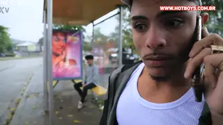 Latino Twink Delivers Sloppy POV Blowjob to Cumshot