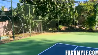 Curvy MILF Takes BBC in POV Blowjob