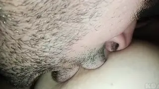 Voluptuous Latina Wife Savors Nipple Play from Husband
