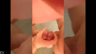 Amateur Teens Share Intimate Handjob and Kisses
