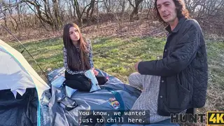 European Teen Brunette Offers Her Virgin Pussy in POV