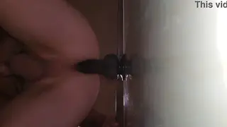 Amateur Takes BBC Bareback in POV Doggystyle